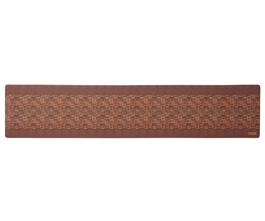 さらっと拭ける！ぷにぷにキッチンマット　45×180　レザースタイル