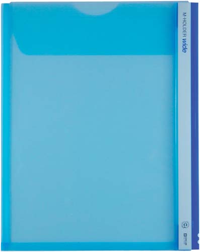 Ｍホルダー（縦型）　Ａ４　青　５枚入画像
