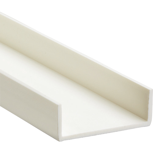 簡易内窓用ﾌﾚｰﾑ&ﾚｰﾙ 横ｶﾊﾞｰﾎﾜｲﾄ12×34×915mm 1本画像