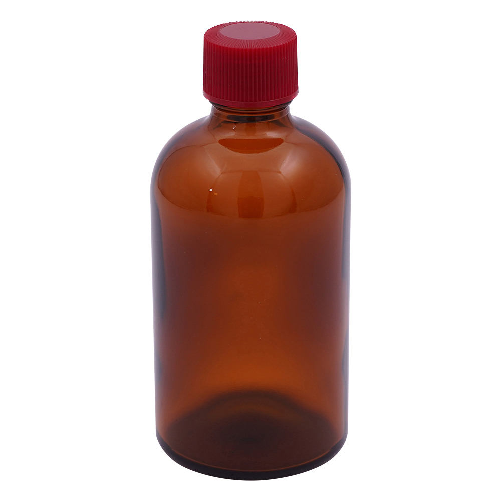 細口規格瓶　褐色　100mL　100本入画像