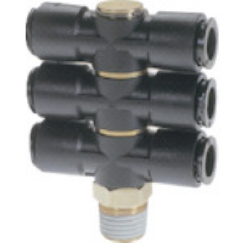 ﾌｼﾞﾄﾘﾌﾟﾙﾊﾞﾝｼﾞｮｰ(樹脂) 8mm R1/4 1個画像