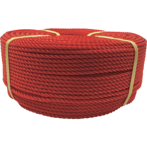 ﾛｰﾌﾟ PEﾛｰﾌﾟ巻物 5φ ×200m ﾚｯﾄﾞ 1個画像