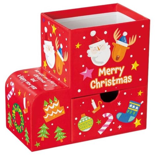 贈答箱 クリスマスブーツ型貼箱-M(4個) ヘッズ画像