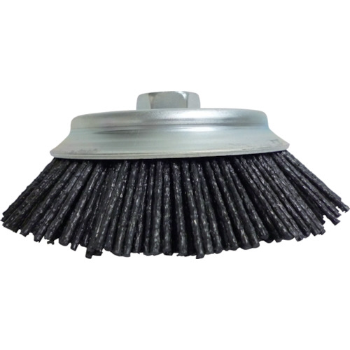 ｴﾇｸﾞﾘｯﾄｶｯﾌﾟﾌﾞﾗｼ(電動工具用)EN-016N1 #120 中目 1個画像