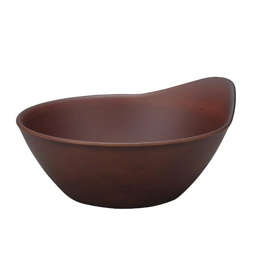 ボウル 13cm SEE 洋食器 取っ手付 合成漆器 ダークブラウン画像
