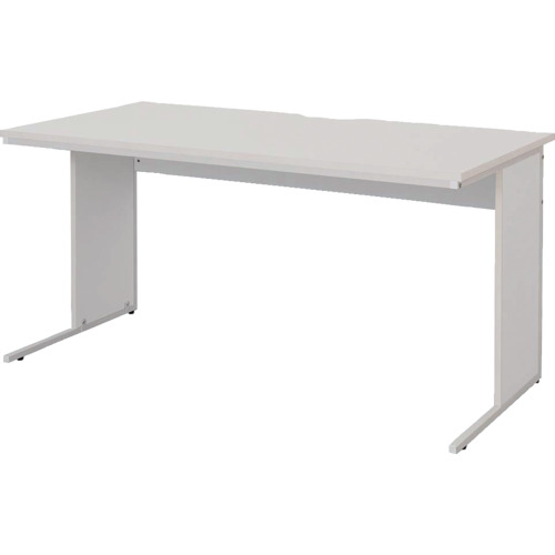 アールエフヤマカワ　ワークデスク２　Ｗ１４００×Ｄ７００　ホワイト画像