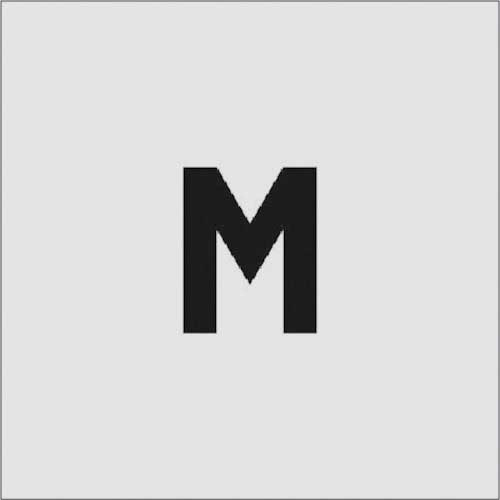 ステンシル　M　文字サイズ50×40mm　1枚画像