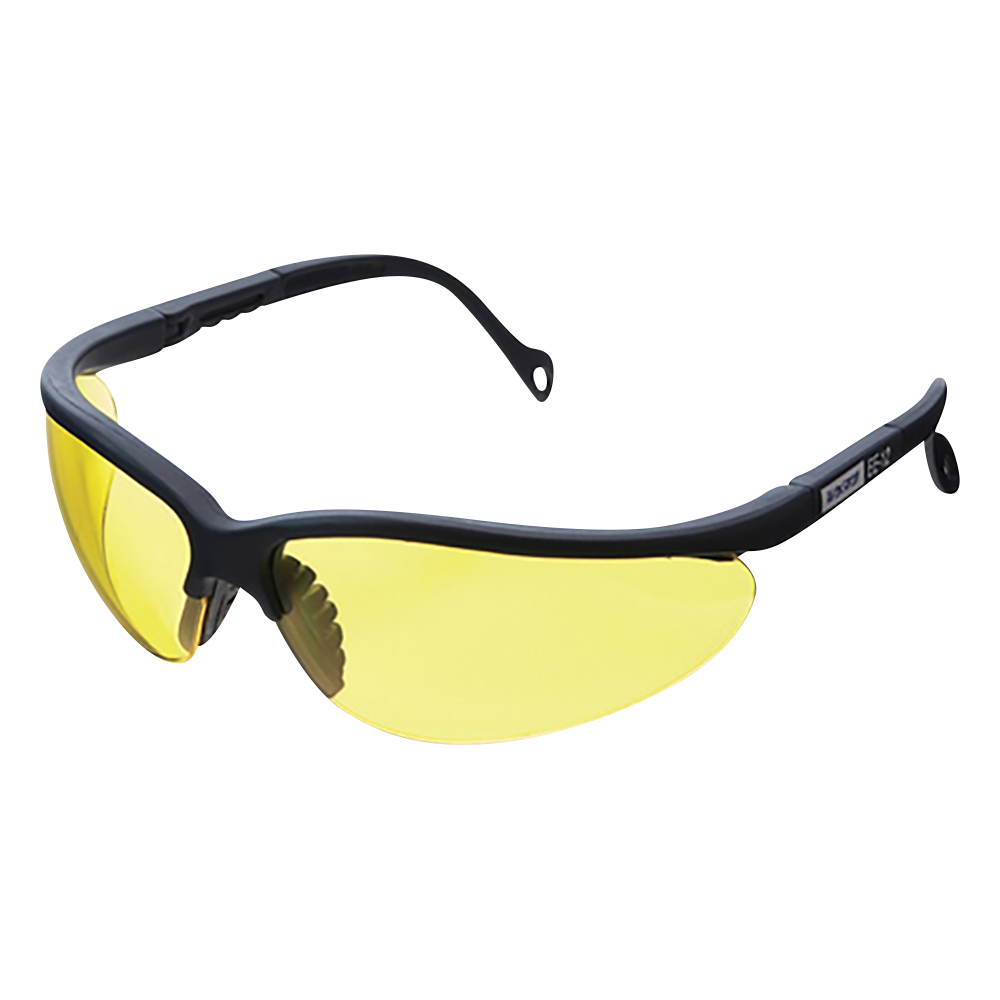 保護メガネ(スペクタル形二眼式)　イエロー　1個画像