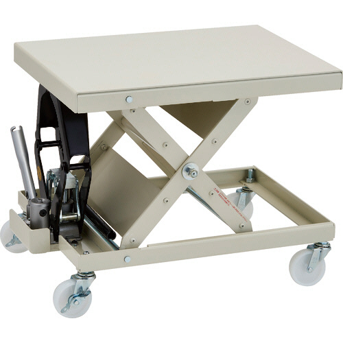 ﾛｰﾊｲｼｽﾃﾑ ﾘﾌﾀｰ 油圧ｼﾞｬｯｷ式 400×550mm 移動式 1台