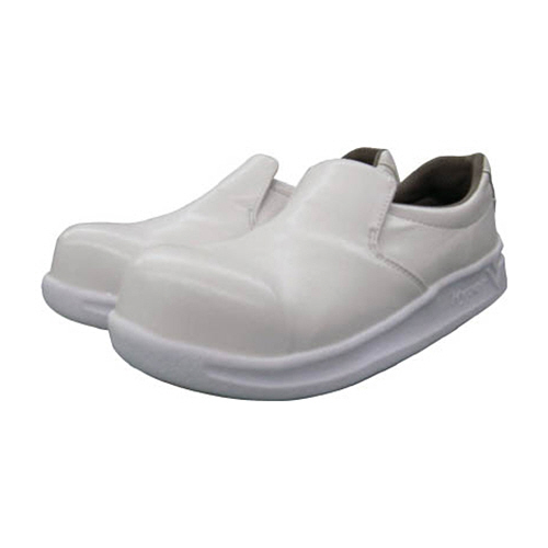 耐滑樹脂先芯入り厨房ｼｭｰｽﾞ V5100 白 25.5cm 1足画像