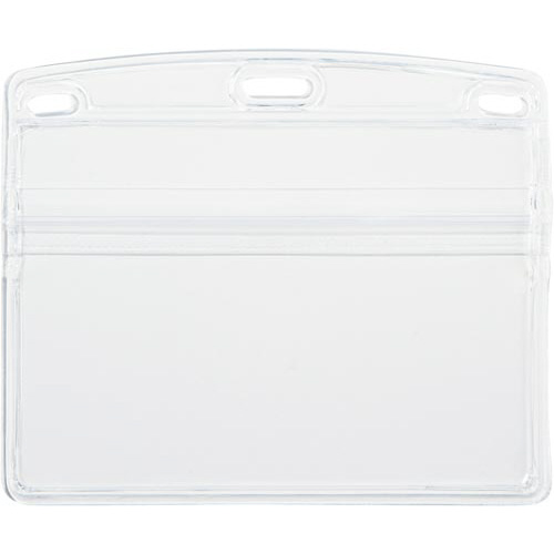 名札用ケース　ヨコ特大チャック付　１０個画像