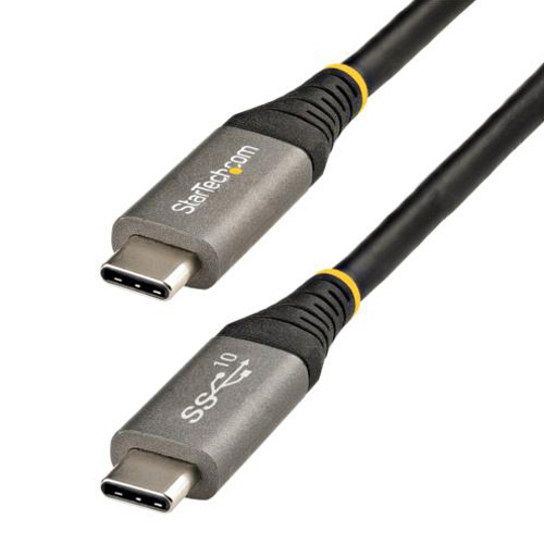 USB-C　-　USB-C　ケーブル　50cm　10Gbps/100W(5A)PD&DP　Altモード　1本