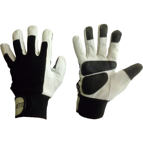 豚本革手袋 ﾄﾝｸﾚｸﾞﾘｯﾌﾟ LL 1双画像