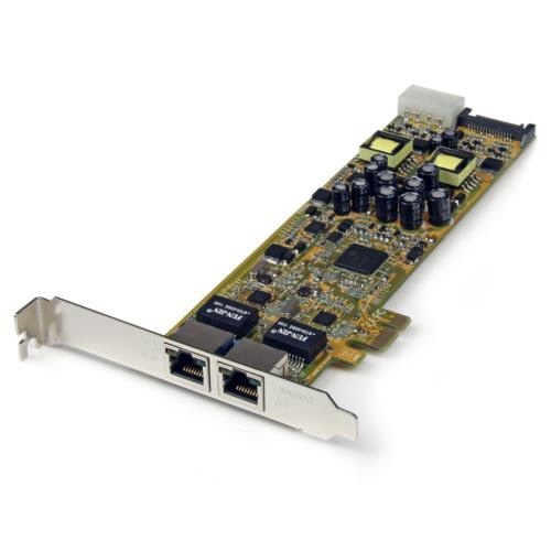 ギガビットイーサネット増設PCI　ExpressネットワークアダプタLANカード　2ポート　1個