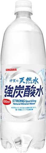 伊賀の天然水強炭酸水　１０００ｍｌ　１２本画像