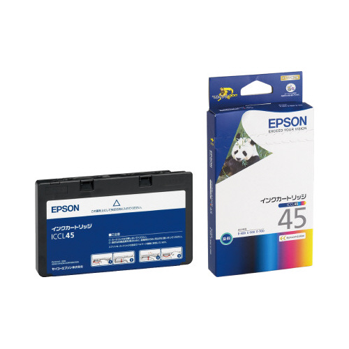 純正インク　ＩＣＣＬ４５（４色一体型）　２個画像