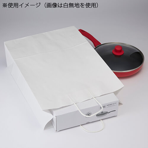 ギフトにピッタリ！落ち着きのあるグリーンの手提げ紙袋