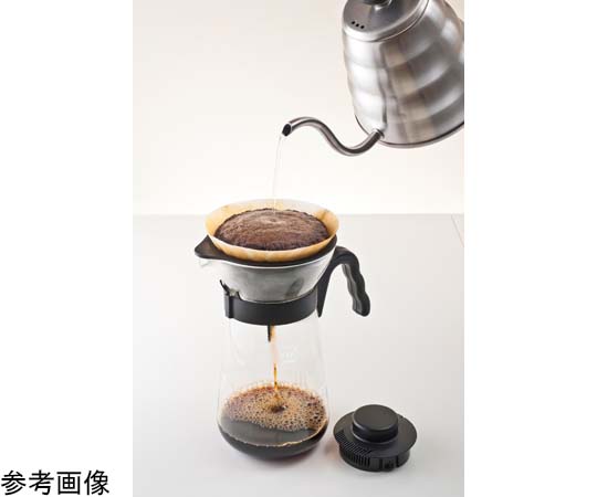 V60アイスコーヒーメーカー 18個入 パッケージが斜めから見える状態で、鮮やかなデザインが際立っている様子