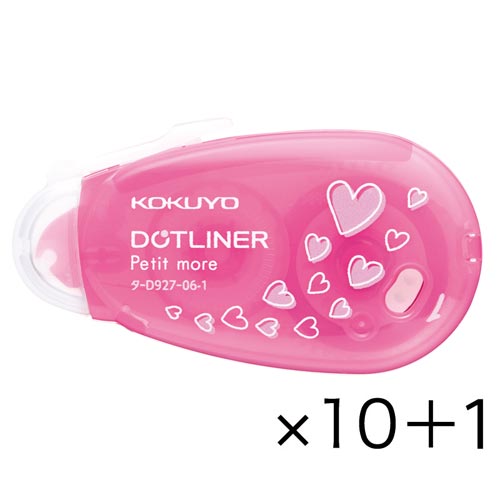 ドットライナープチモアハート使い切り強粘着×１１画像