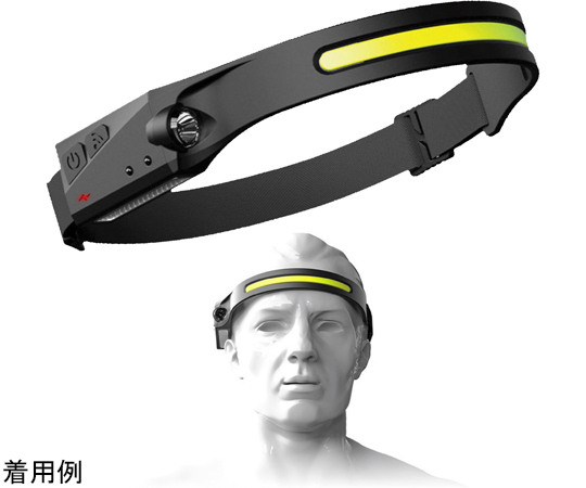 充電式 ヘッドライト 超軽量 タッチレスセンサー搭載