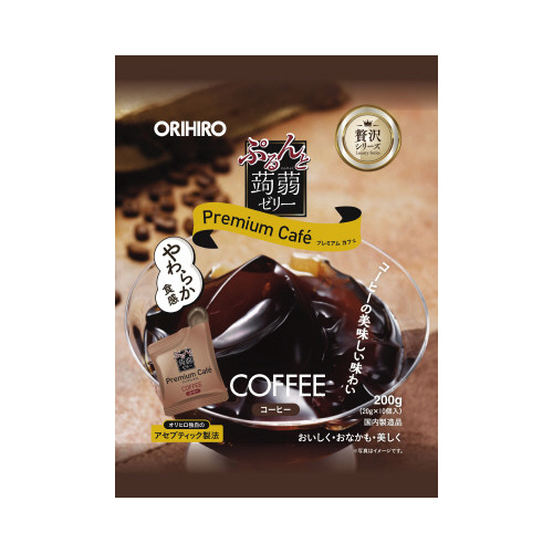 ぷるんと蒟蒻ゼリープレミアムコーヒー１０個画像