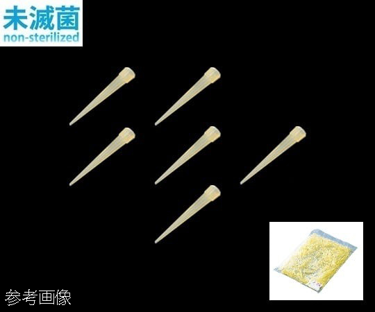 アイビスピペットチップ（バルクパック） 1～200μL 1000本入 エッペンドルフタイプ画像