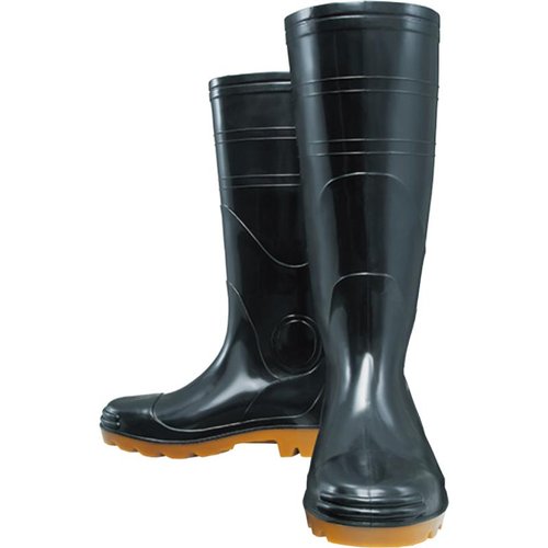 JW709 安全耐油長靴 黒 26cm おたふく手袋画像