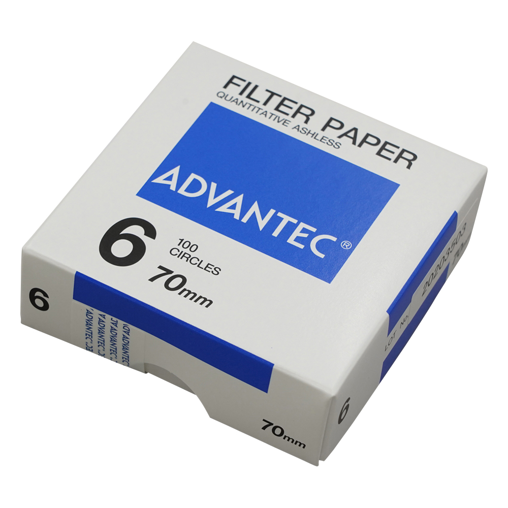 定量濾紙　No.6　100枚入画像