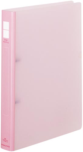 ポップリングファイル　Ｂ５縦１５０枚ピンク１０冊画像