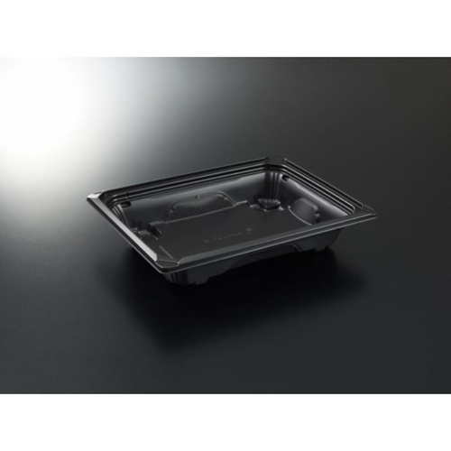 中央化学 どんぶり容器 CT 活膳 20-16 BK 本体画像