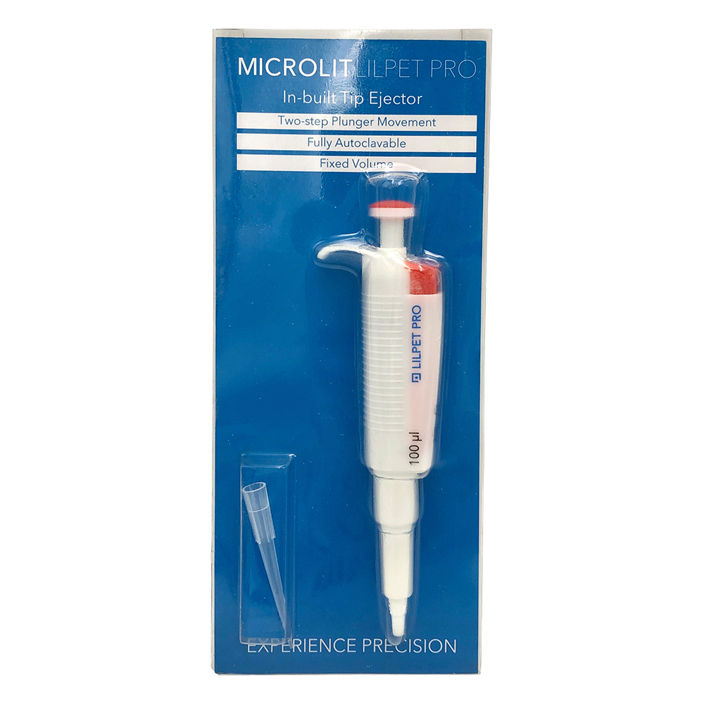 小型定量ピペット（イジェクタ付き）　100μL画像