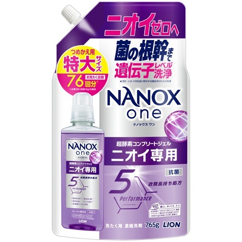 NANOX one ニオイ専用 つめかえ用 特大 765g 1個画像