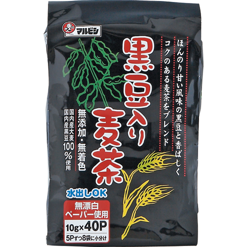 黒豆入麦茶(黒豆30%入) 1袋(40ﾊﾞｯｸﾞ)