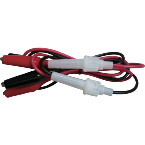 ﾋｭｰｽﾞﾎﾙﾀﾞｰ付ﾃｽﾄﾘｰﾄﾞ(ｼｰﾙﾄﾞｸﾘｯﾌﾟL両端付) 1袋(5本)画像