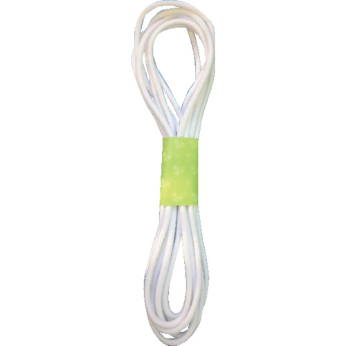 丸ｺﾞﾑ 5本丸 白 1個画像