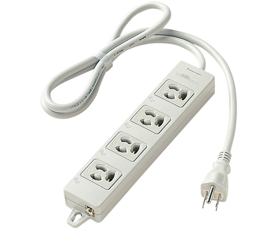 OAタップ（接地15A抜け止め形） 4個口 1m マグネット付画像