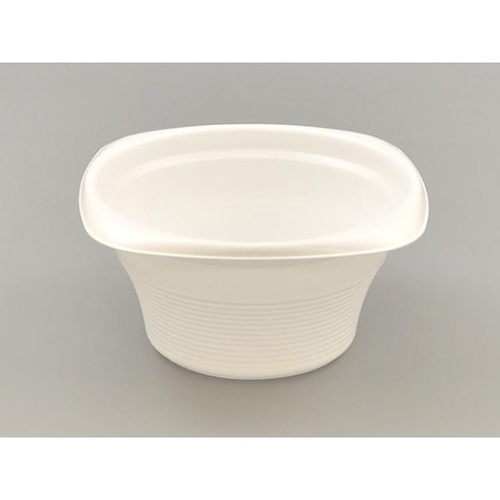 リスパック スープ容器 RHFフーフ127-65B 白 発泡 本体画像