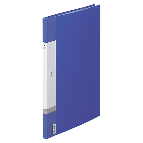 ﾘｸｴｽﾄ ｸﾘﾔｰﾌﾞｯｸ B4ﾀﾃ 20ﾎﾟｹｯﾄ 背幅16mm 青 1冊画像