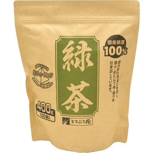ｵｷﾛﾝ 三角ﾃｨｰﾊﾞｯｸﾞ 緑茶 1袋(100ﾊﾞｯｸﾞ)画像