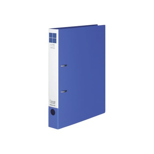 リングＦ＜スリムスタイル＞青Ａ４縦背幅４２ｍｍ画像