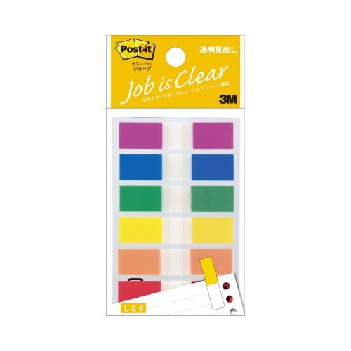 ポストイット　ジョーブ　１０ｍｍ幅　６色画像