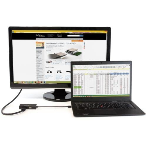 Mini　DisplayPort-VGA/DVI/HDMI変換アダプタ　1個 滑らかな表面を持つアダプタが正面から見える状態