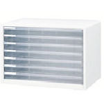 ナカバヤシ　書類ケース　アバンテＶ２レタ－ケ－スＡ３横　浅７　白画像