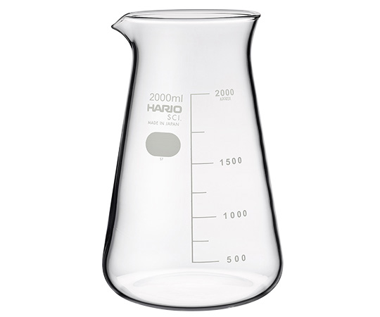 コニカルビーカー　2000mL　6個入画像