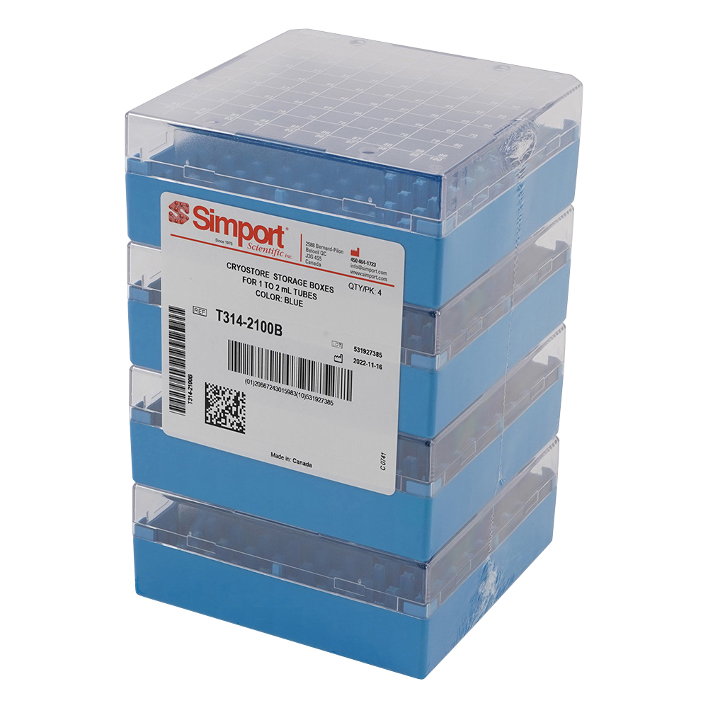クライオストレージボックス　Cryostore（TM）　青　4個入画像