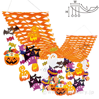 トリックオアトリートプリーツハンガー画像