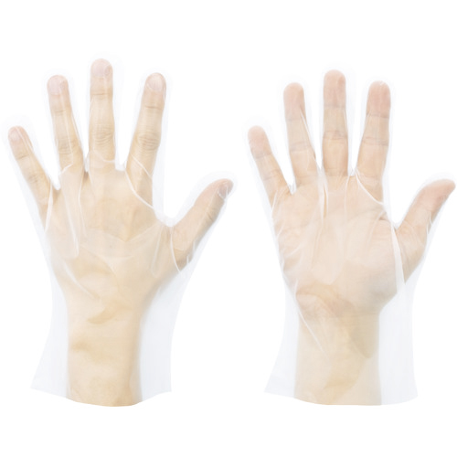 ﾎﾟﾘｴﾁﾚﾝ使い捨て手袋 ﾅｲｽﾊﾝﾄﾞﾎﾟｲ ﾌﾘｰｻｲｽﾞ 1袋(20枚)画像