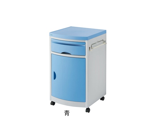 床頭台 (青/480×480×760mm)画像