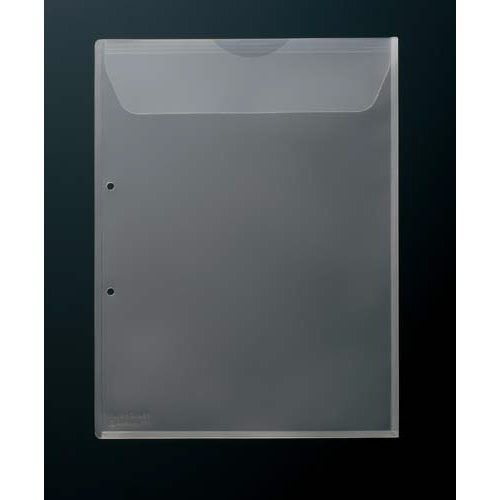 キングホルダー封筒タイプＡ４縦２穴　乳白　１０枚画像