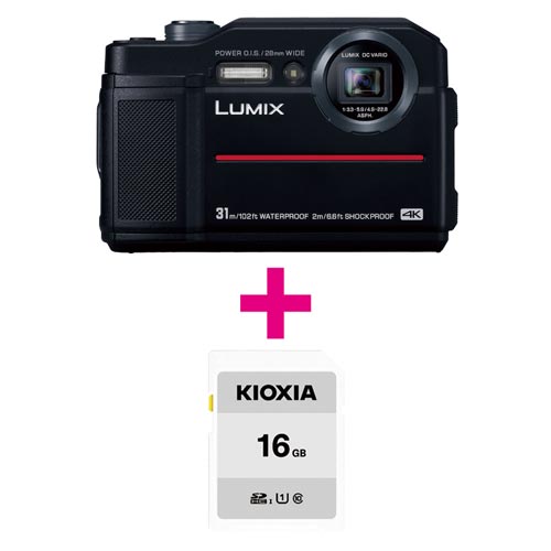 デジタルカメラ　ＤＣ－ＦＴ７－Ｋ＋ＳＤ１６ＧＢ画像